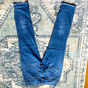 Free People cropped jeans